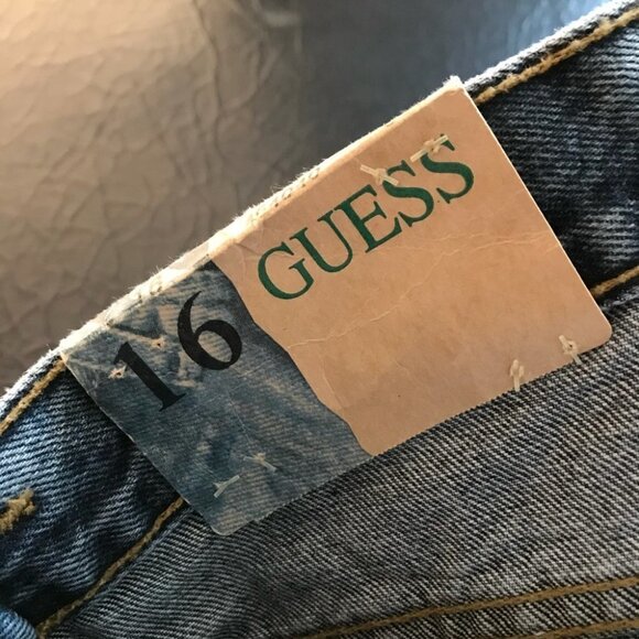 ❤️Vintage Guess girl  denim shorts high rise - Picture 11 of 11